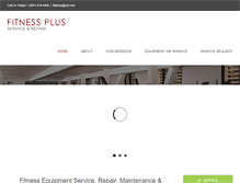 Tablet Screenshot of fitnessplus-service.com